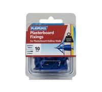 PLASPLUGS HCF110 Heavy-Duty Plasterboard Fixings Pack of 10