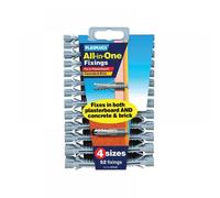 Plasplugs MFA500CC Mfa 500 All-In-One Fixings Assorted (52)