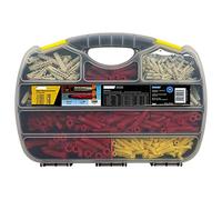 Plasplugs Nylon Wall Expansion Rawl Plugs Mixed 500 Pack