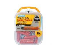 PLASPLUGS PLARPS182 Plastic and Nylon Wall Plugs