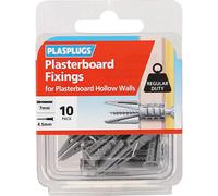 Plasplugs CF104 Cf 104 Standard Plasterboard Fixings Pack Of 10