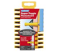 PLASPLUGS Super Toggle Fixings Pack 20