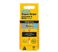 PLASPLUGS SYP 501 Solid Wall Super Grips™ Fixings Yellow (100)