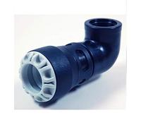 Plass-ONE 32mm x 1" MDPE Push Fit Threaded Female Elbow