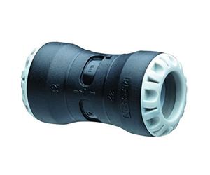Plass-ONE MDPE 25mm Push Fit Coupling - 1001 - Pack of 2