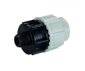 PLASSON 20mm x 3/4" Male BSP Adaptor - 7020 - Pack of 2