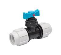 Plasson 3407 MDPE Stop Tap (PP) 32mm
