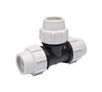 Plasson 7040 MDPE 90 Degree Tee 32mm