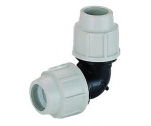 PLASSON 7050 32mm MDPE Elbow Bend - Pack of 2