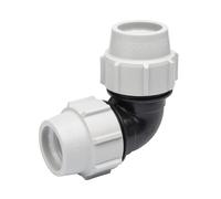Plasson 7050 MDPE 90 Degree Elbow 20mm