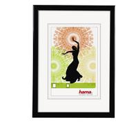 PLAST FRAME. "MADRID" BLACK 30X40CM