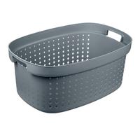 Plast Team Seoul 42L Laundry Basket Grey