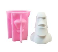 Plaster Candle Mold, Flexible Silicone for Home Decoration, Portrait Sculpture, Aromatherapy Mold, Jewelry Accessories, Home Decoration