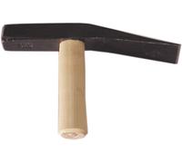 Plaster Hammer 1500 g North German Shape Forged with Hardwood Handle