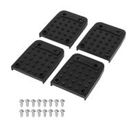 Plaster Hoist Pads - 4 Pieces Non-Slip Tread - with 16 Screws, Non-Slip Pads - for Drywall, Interior Decoration, Tile Construction Calcestru