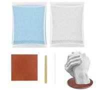 Plaster Powder | 100g Easy to Mix Water Activated | Water Based Powder for Molding, Intended for Beginners, for Beginners Art with Hand Sculptures Beginners Couples and Activities