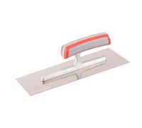 Plaster Trowel | Flat Masonry Hand Trowel | Concrete Trowel Tool, Ergonomic Grout Trowel, Cement Plastering Trowel, Grout Spreading Trowel for Concrete Cement Drywall Plastering Sheetrock Wallboard