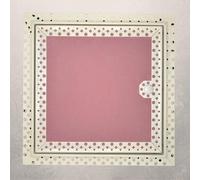 Plasterboard 200mm x 200mm Access Panel Fire Rated Inspection Hatch Beaded Frame Lock & Key