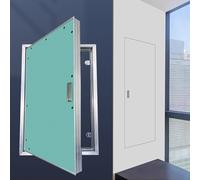 Plasterboard Access Hatch, Hidden Lockable Wall Panel for Plumbing and Electrical Access, Invisible Door