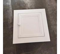 Plasterboard Access Panel - Inspection Hatch Revision Door - Fuse Box Cover, Ceiling Panels & Loft Hatch - with White Aluminium Frame Services Access Hole(26x48in/66x122cm)