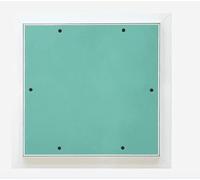 Plasterboard Access Panel - Inspection Hatch Revision Door - Tile Access Panel, Fuse Box Cover, Ceiling Panels & Loft Hatch - with White Aluminium Frame (250 X 350)