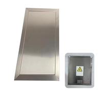 Plasterboard Access Panels, Drywall Access Panel Metal Rectangular Plumbing Inspection Door Multiple Sizes(6x6in(150x150mm))