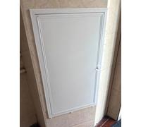 Plasterboard Access Panels, Metal Access Panel for Drywall Attic Bathroom Flush Mount White Multiple Sizes(200x200mm(8x8in))