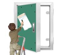 Plasterboard Access Panels with Aluminium Frame - Paintable Hidden Inspection Hatch for Plumbing Repair and Maintenance