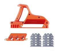 Plasterboard Chamfering Tool | 45/60 Degree Replaceable Blade Hand Plane for Drywall and Wood Edges | for Edge Trimming Planer Cutter | for Plaster Board Quick(45 Degree)