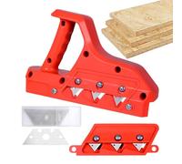 Plasterboard Cutter - Hand-Held Precision Cutter for Woodworking, 45° and 60° Plasterboard Cutter, for Skirting Boards Plaster Boards and Walls