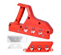 Plasterboard Edge Cutter, Hand-Held Precision Cutter Woodworking | 45° and 60° Plasterboard Cutter | Skirting Boards Plaster and Walls