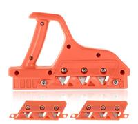 Plasterboard Fast Cutter, Plasterboard Edger, Precise 45° 60° Gypsum Board Hand Plane with 10 Blades, Drywall Edge Chamfer Woodworking Hand Tool Cutting for Drywall Plasterboard (45°+60°)