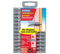 Plasterboard Fixings Plugs Plasplugs for Hollow Wall Cavity Regular Duty (50)