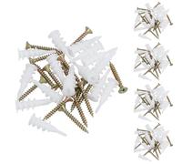 Plasterboard Nylon Fixings Cavity Wall Speed Anchor Plugs and Screws 33mm 150pc