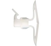 Plasterboard Picture Hook Kit, 5 pack, holds up to 40lbs, by Ikon Picture Hooks, easy to use with full instructions