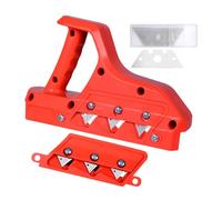 Plasterboard Planer, Hand-Held Precision Cutter for Woodworking, 45° and 60° Plasterboard Cutter, For Skirting Boards Plaster Boards and Walls