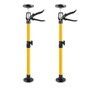 Plasterboard Props Set Of 2 Adjustable Ceiling Support Shore Holder 50 Up To 115Cm, Yellow