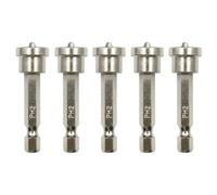 Plasterboard Screw Locating Bits (5-Pack) - 50x15mm PH2 Drywall Dimpler Bits with Non-Slip Grip & Depth Control, Compatible with Electric and Manual Screwdrivers