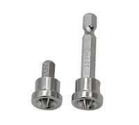 Plasterboard Screws Locating Batch Head Locating Batch Head Screwdriver Bits Drywalls Drilling Bits Woodworking Tools Screwdriver for Quick Screw Absorption