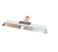 Plastering Skimming Spatula Cork Handle 20" - 500mm Stainless Steel Flexible Blade Suitable Plaster Render Cement Skim Microcement