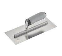 PLASTERING Tool, Untreated Carbon Steel Blades, Bi-Material Comfort Grip, 5 in Pack