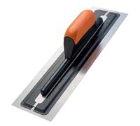 Plastering Trowel - Skimflex Pro Ultraflex Stainless Steel Blade,Wood Handle, 455mm/18in - Professional Quality, Flexible & Durable - Ideal for Finishing Skimming, Plastering & Rendering