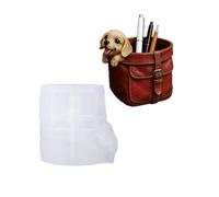 Plasters Concretes Flower Pots Silicone Mold Pen Holder Cup Epoxy Resin Mold for Diys Ornament Home Decors Holders Molds for Holders Molds for Epoxy