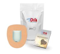 Plasters Patches for The Omnipod Dash Insulin Pump DiaTape Classic myDili Size 20 Pieces