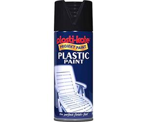 Plasti-kote 10606 400ml Plastic Paint Gloss - Black