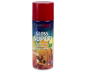 Plasti-kote 1120 400ml Super Gloss - Bright Red