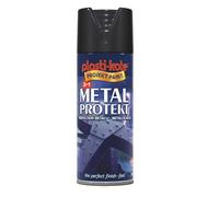 Plasti-kote 1282 400ml Metal Protekt Gloss - Black