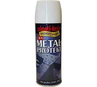 Plasti-Kote PKT1286 Metal Protekt Spray Gloss White 400ml