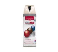 Plasti-kote 21103 400ml Premium Spray Paint Gloss - Antique White by Plasti-Kote