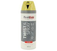 Plastikote 021104 Twist & Spray Gloss New Yellow 400Ml